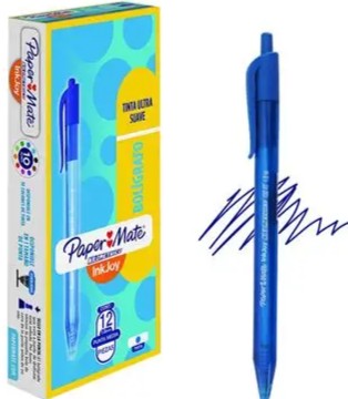 PAPER MATE KILOMETRICO LAPICERO RETRACTIL AZUL