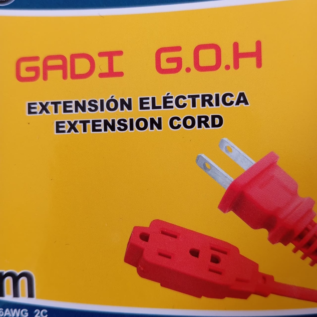 GOH EXTENSION ELECTRICA NARANJA x 10mt
