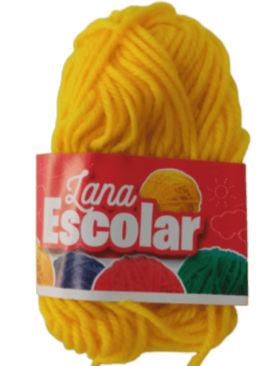 LANA ESCOLAR COLOR AMARILLO
