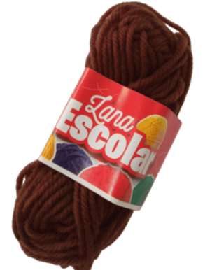 LANA ESCOLAR COLOR CAFE
