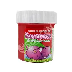 PARCHESITOS VINILO ROJO X82G