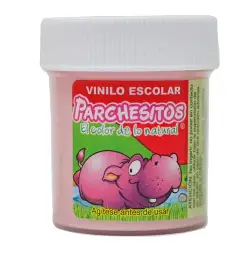 PARCHESITOS VINILO ROSADO X82G 