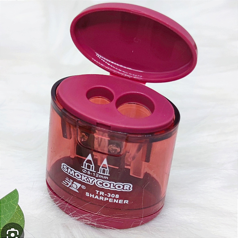 SACAPUNTAS DOBLE SMOKY COLOR 