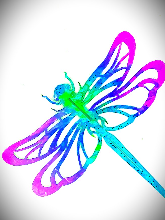 LIBELULA 3D HOLOGRAFICA