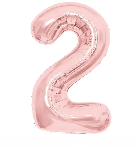 [JJJ253109] GLOBO METALIZADO 32" ORO ROSA N.2