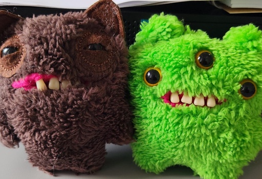 [JJJ253181] LLAVERO PELUCHE MOSTRUOS