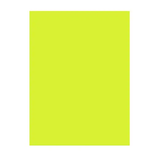 CARTULINA 1/2 PLIEGO FLUORESCENTE AMARILLO