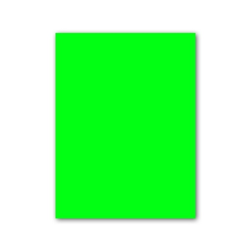 CARTULINA 1/2 PLIEGO FLUORESCENTE VERDE