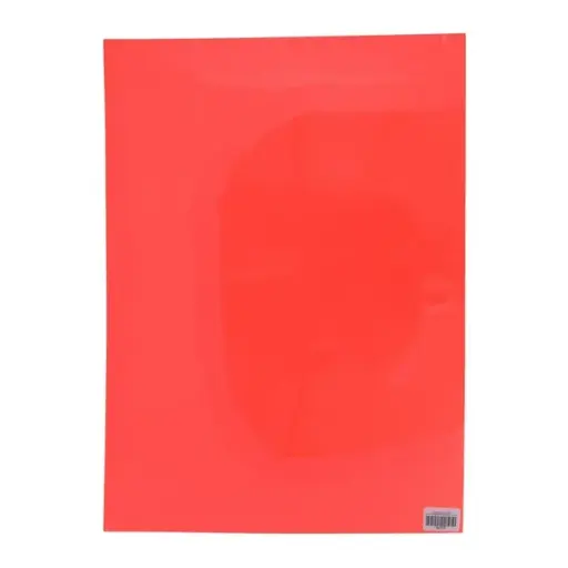 CARTULINA 1/2 PLIEGO FLUORESCENTE ROJO