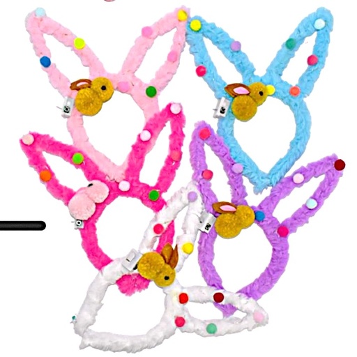 [J603] DIADEMA CON LUZ OREJAS CONEJO