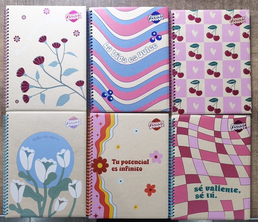 CUADERNO ACADEMICO PRIMAVERA EN KRAFT