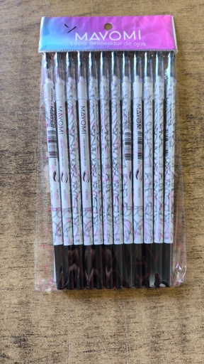 LAPIZ OJOS MAYOMI NEGRO FINO X12und