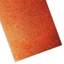FOMMY ESCARCHADO 1/8 CARTA NARANJA