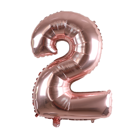 [JJJ253107] GLOBO METALIZADO 16" ORO ROSA # 2