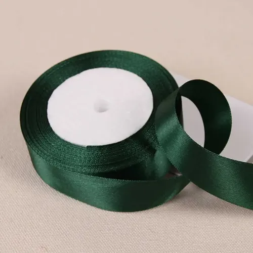 [JJJ251625] CINTA TELA 2.5CM*30Y VERDE OSCURO