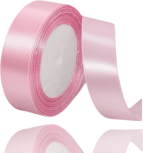 [JJJ251625] CINTA TELA 2.5CM*30Y ROSA