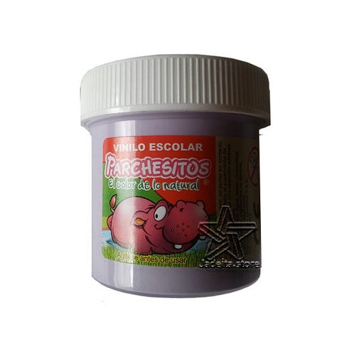 PARCHESITOS VINILO LILA X40G