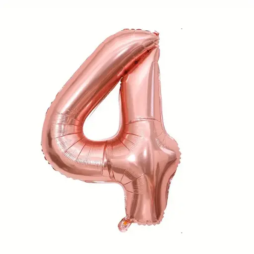 [JJJ253108] GLOBO METALIZADO 16" ORO ROSA N.4