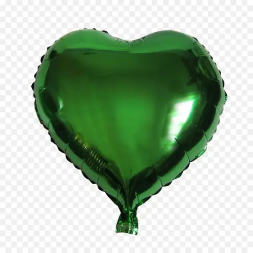 [JJJ251539] GLOBO CORAZON VERDE 