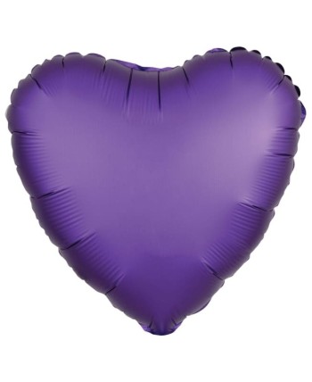 [JJJ251539] GLOBO CORAZON MORADO