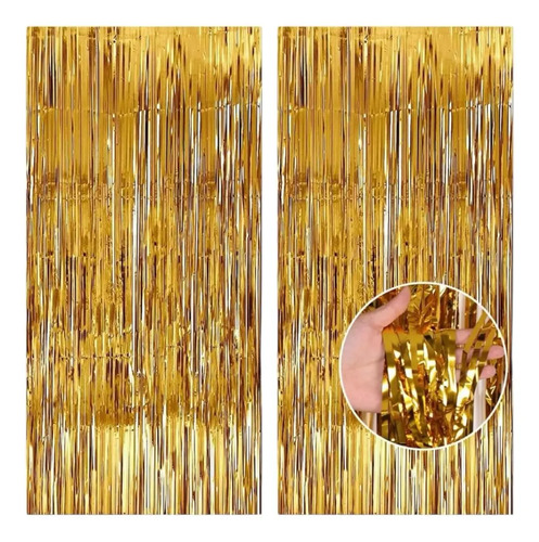[JJJ251525] CORTINA LISA TIRA ORO ROSA