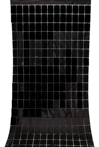 [JJJ251526] CORTINA CUADRO NEGRA