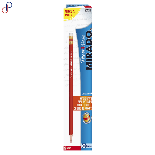 PAPER MATE MIRADO LAPIZ ROJO X12und