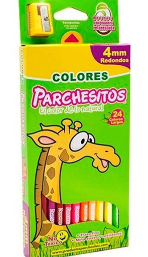 PARCHESITOS COLOR 4mm x24