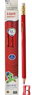 [PAC2505] AH ROYAL LAPIZ ROJO CHEQUEO JUMBO X6und