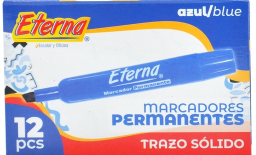 [ET151] ETERNA MARCADOR PERMANENTE AZUL