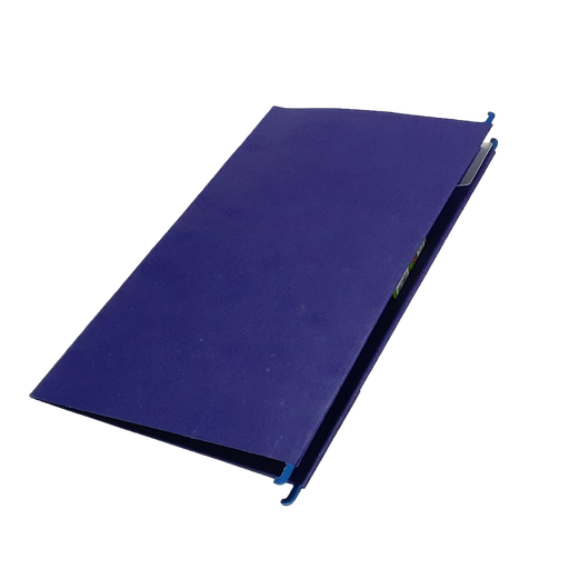 CARPETA COLGANTE CARTON AZUL