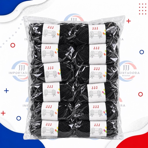 [JJJ260745] LANA ESCOLAR COLOR NEGRO X7G
