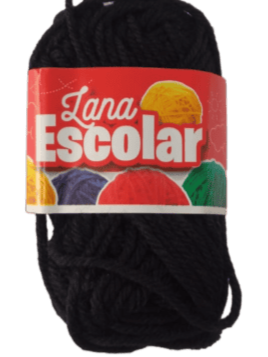 LANA ESCOLAR COLOR NEGRO