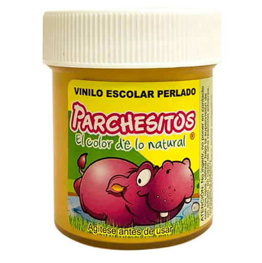 PARCHESITOS VINILO DORADO ORO X40G 