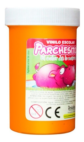 PARCHESITOS VINILO NARANJA X150G 