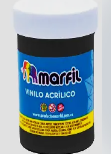 MARFIL VINILO ACRILICO NEGRO X150G