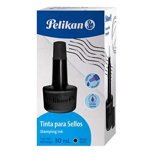 PELIKAN TINTA PARA SELLO NEGRO