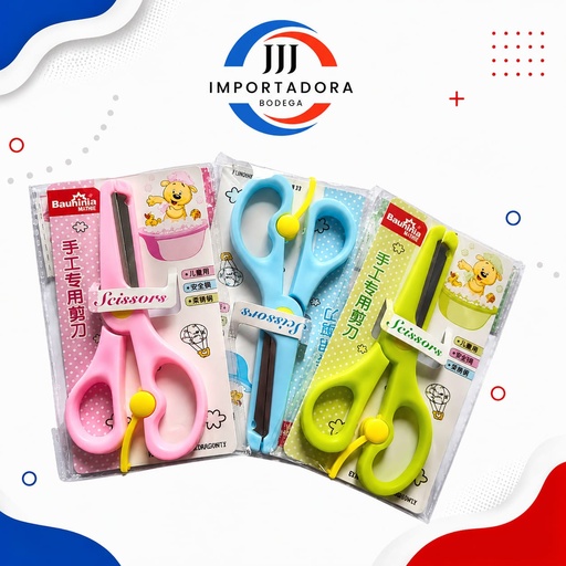 [ZJH-508B /JJJ251397/JJJ260578] TIJERA PUNTA ROMA SCISSORS INFANTIL