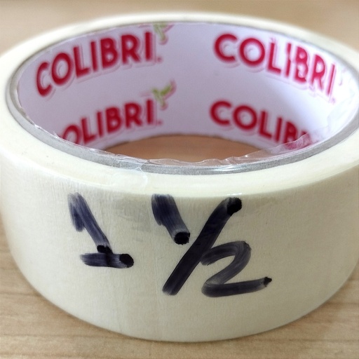CINTA DE ENMASCARAR COLIBRI 36mm 11/2"