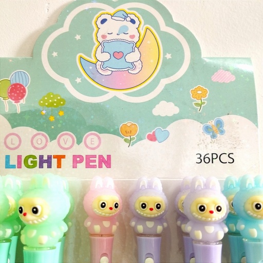 [JJJ1065] LAPICERO CON LUZ LABUBU