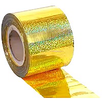 [JJJ0847] CINTA PAPEL HOLOGRAMA DORADO