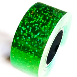 [JJJ0849] CINTA PAPEL HOLOGRAMA VERDE