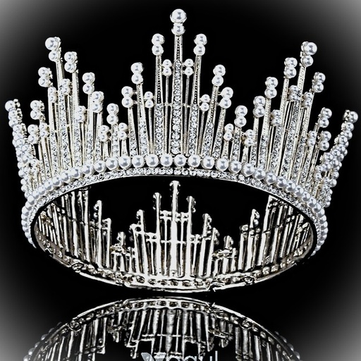 [JJJ253191] CORONA PERLAS PLATA
